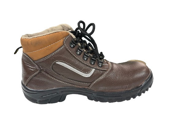 Kavacha Pure Leather Steel Toe Safety Shoe S120 PU Sole (Sale@349)