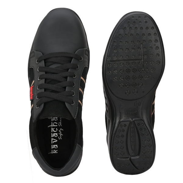 Kavacha Pure Leather Steel Toe , S88 Steel Toe Leather Safety Shoe (Sale@349)