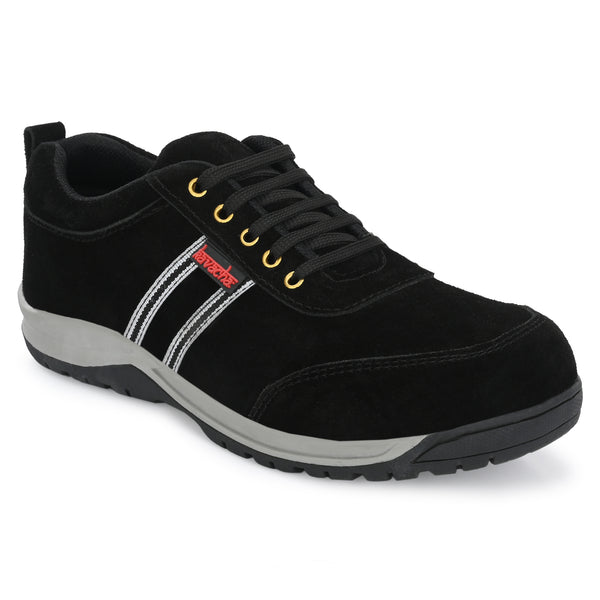 Kavacha Steel Toe Safety Shoe S207 with Suede Leather Upper and Foam Comfort & TPR Sole