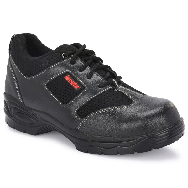 Kavacha Steel Toe Safety Shoe s138 with Pure Leather Upper and Airmix Sole