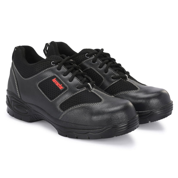 Kavacha Steel Toe Safety Shoe s138 with Pure Leather Upper and Airmix Sole