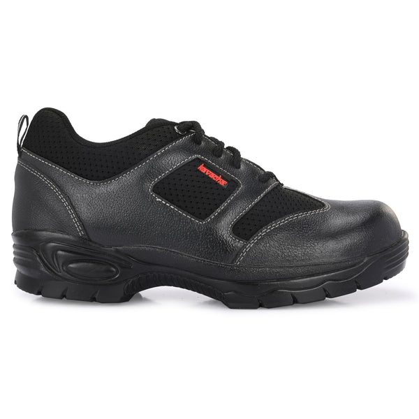 Kavacha Steel Toe Safety Shoe s138 with Pure Leather Upper and Airmix Sole