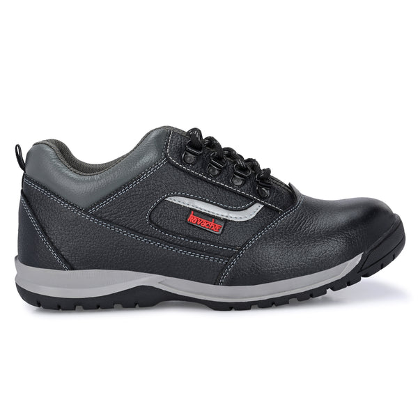 Kavacha Steel Toe Safety Shoe S223 with Pure Leather Upper and Foam Comfort & TPR Sole