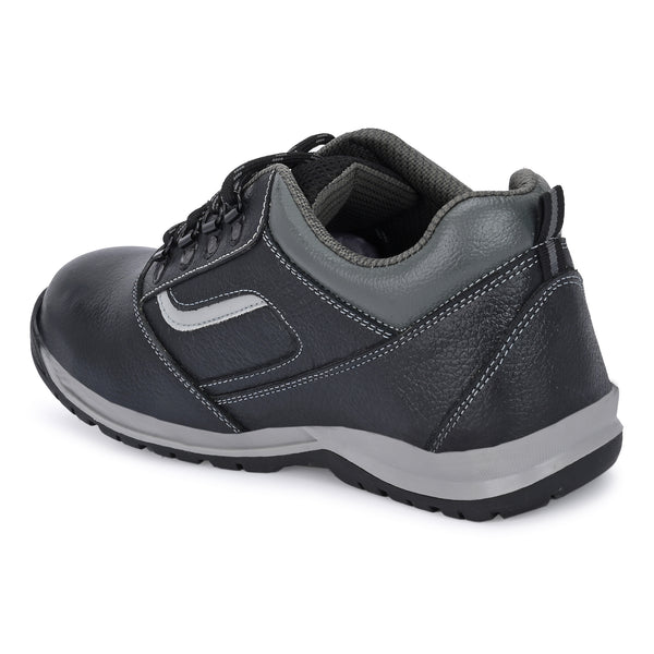 Kavacha Steel Toe Safety Shoe S223 with Pure Leather Upper and Foam Comfort & TPR Sole