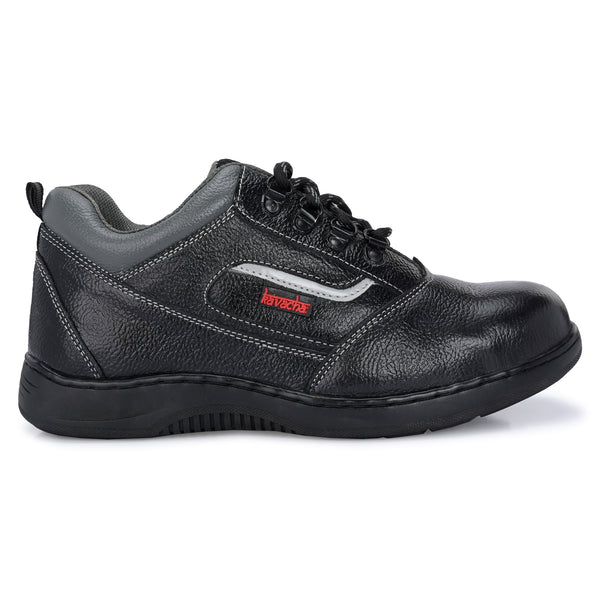 Kavacha Steel Toe Safety Shoe S224 with Pure Leather Upper and Foam Comfort & Rubber Sole