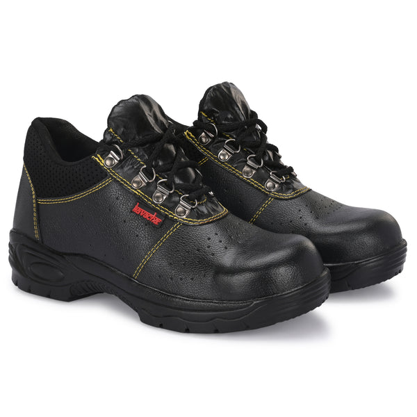 Kavacha Steel Toe Safety Shoe s137 with Pure Leather Upper and Airmix Sole