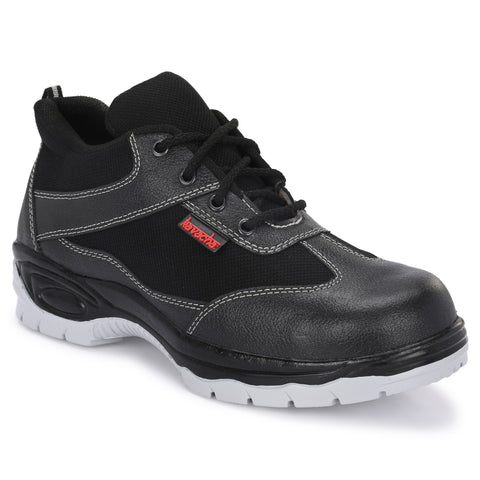 Kavacha Steel Toe Safety Shoe s135 with Pure Leather Upper and Airmix Sole