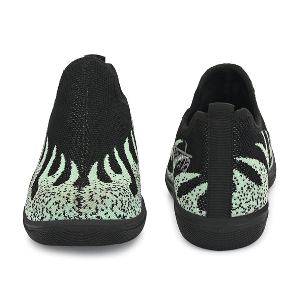 Kavacha Knitted Fabric Steel Toe Safety Shoe , S90 (Black) (Sale@349)