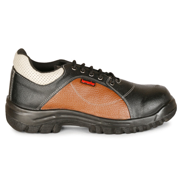 Kavacha Leather Steel Toe Safety Shoes S71 PU (Polyurethane) Sole (Sale@349)