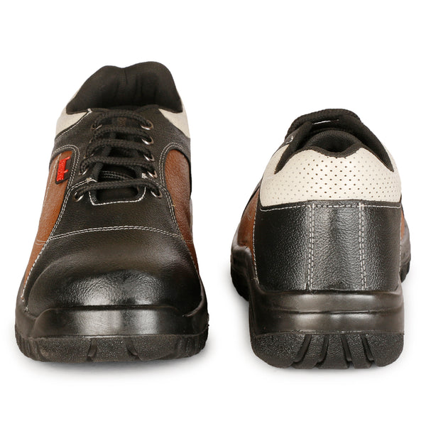 Kavacha Leather Steel Toe Safety Shoes S71 PU (Polyurethane) Sole (Sale@349)