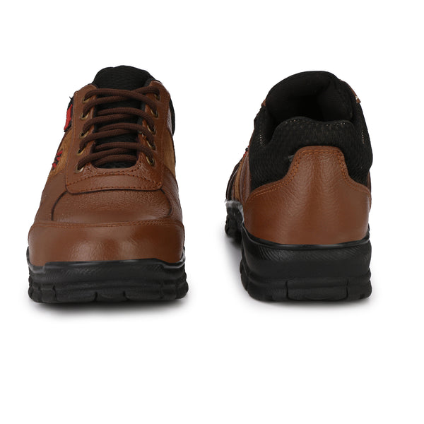 Kavacha Leather Steel Toe Safety Shoe S61 Airmix sole (Sale@349)