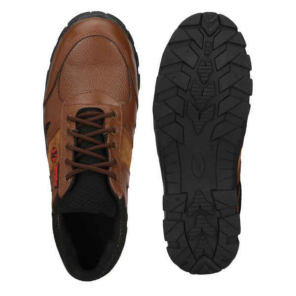 Kavacha Leather Steel Toe Safety Shoe S61 Airmix sole (Sale@349)