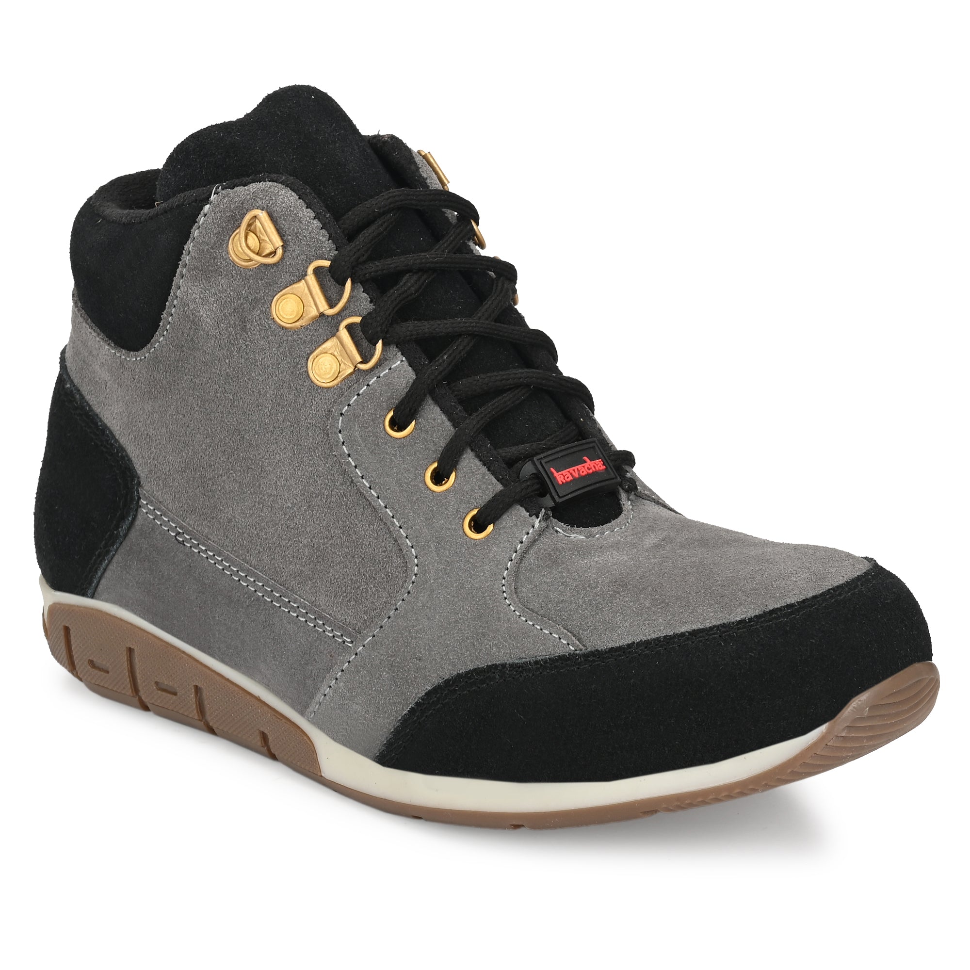 Kavacha S83 (Tpr Sole) Steel Toe Nubuck Leather Safety Shoe