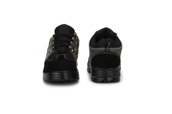 Kavacha Leather Steel Toe Safety Shoe 503 PVC sole (Sale@349)