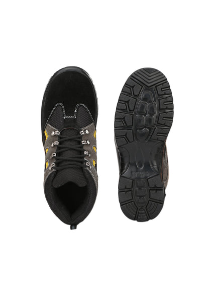Kavacha Leather Steel Toe Safety Shoe 503 PVC sole (Sale@349)